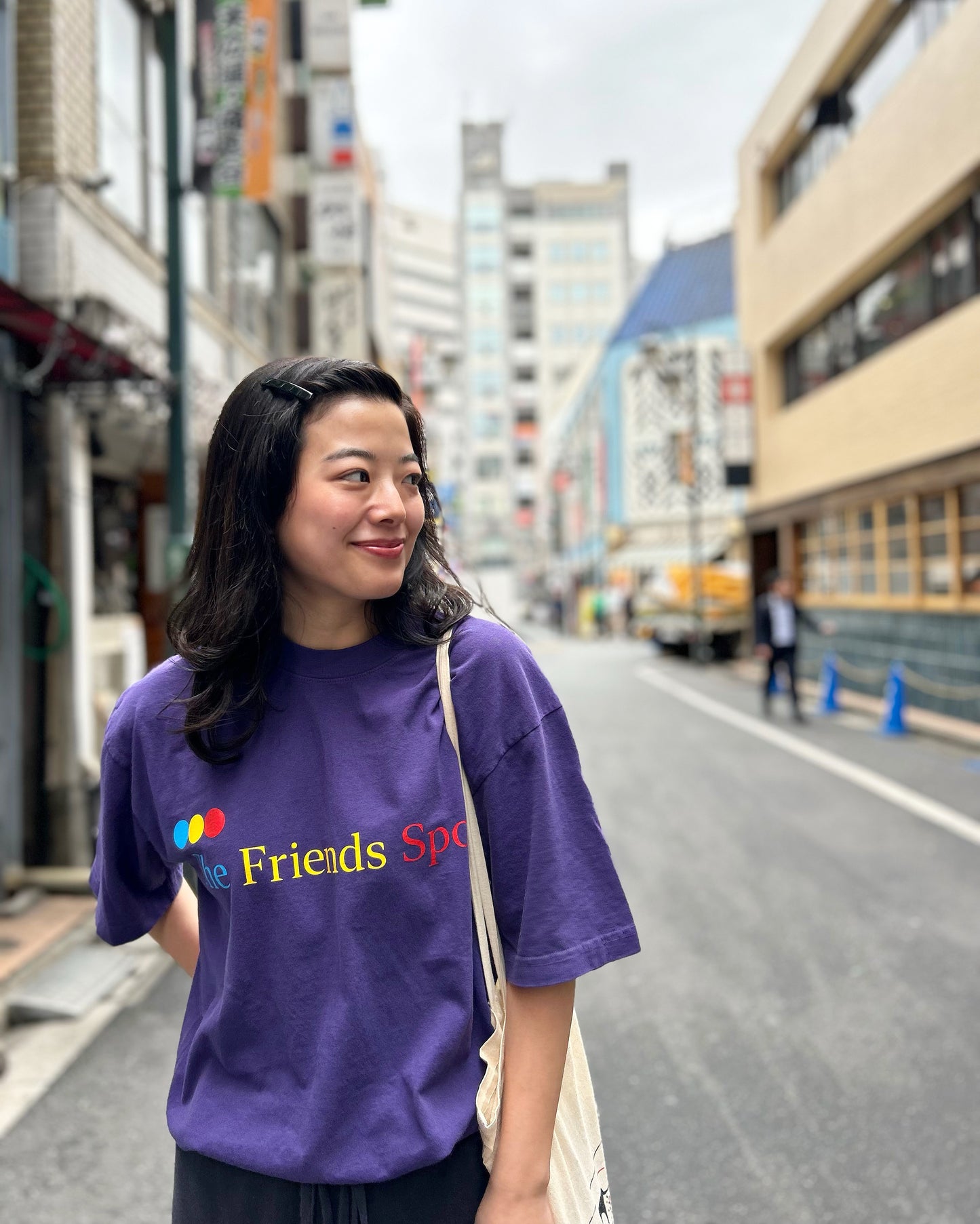 CREW NECK T-SHIRT PURPLE (MEMORIAL)-Restock
