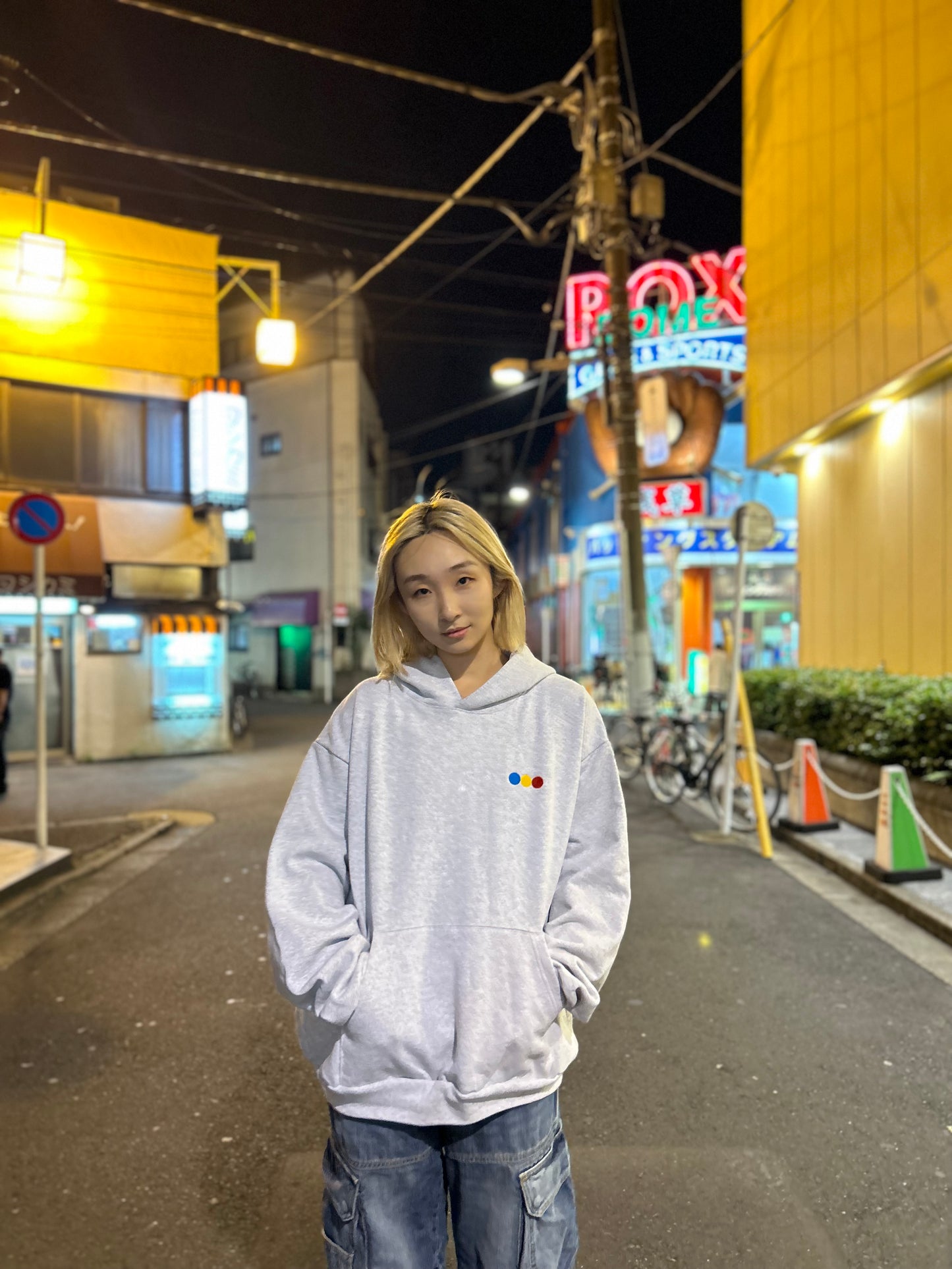 HEAVY HOODED PULLOVER SWEATSHIRT BLUE LINE (MEMORIAL)