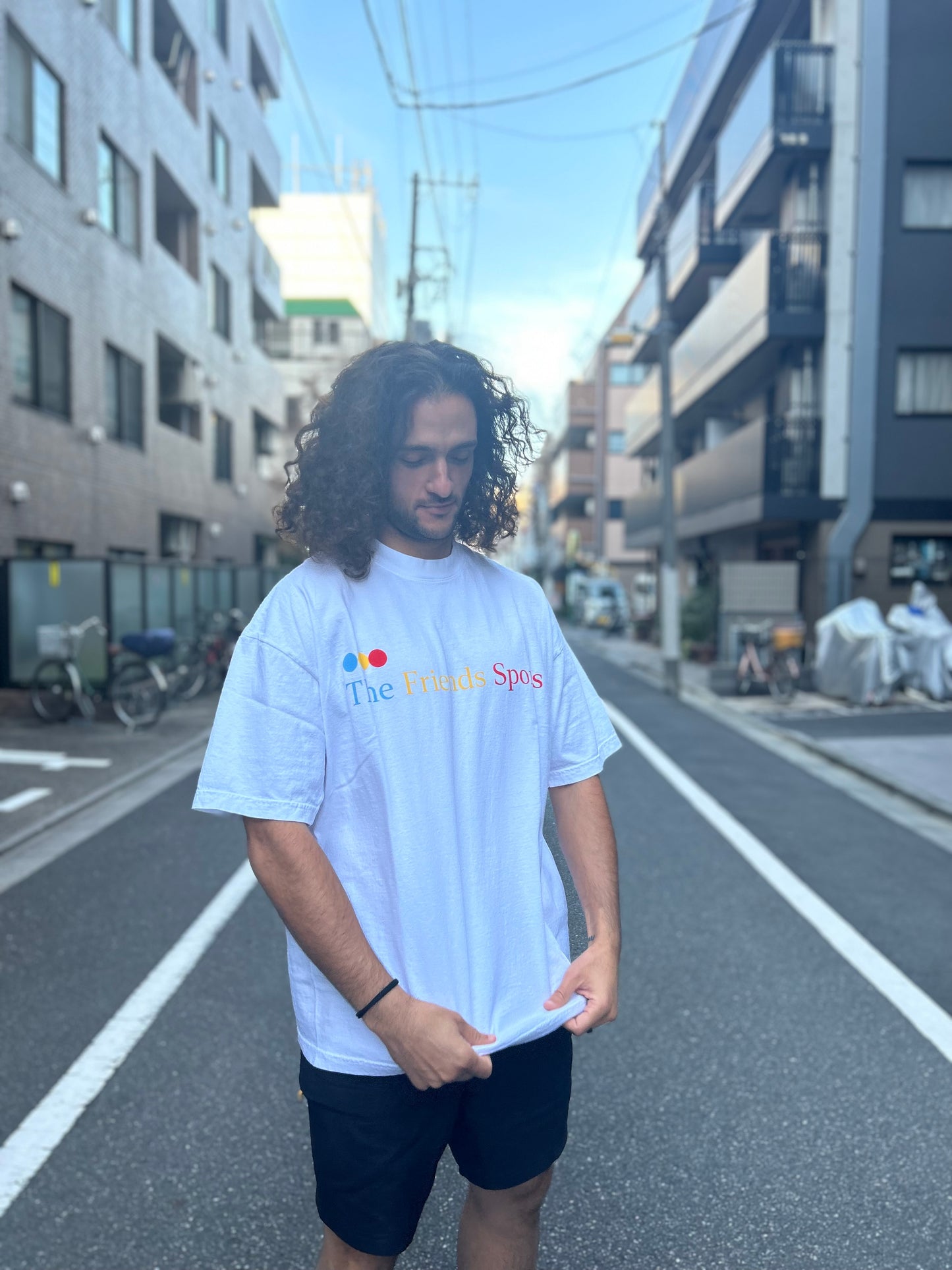 CREW NECK T-SHIRT WHITE (MEMORIAL)-Restock