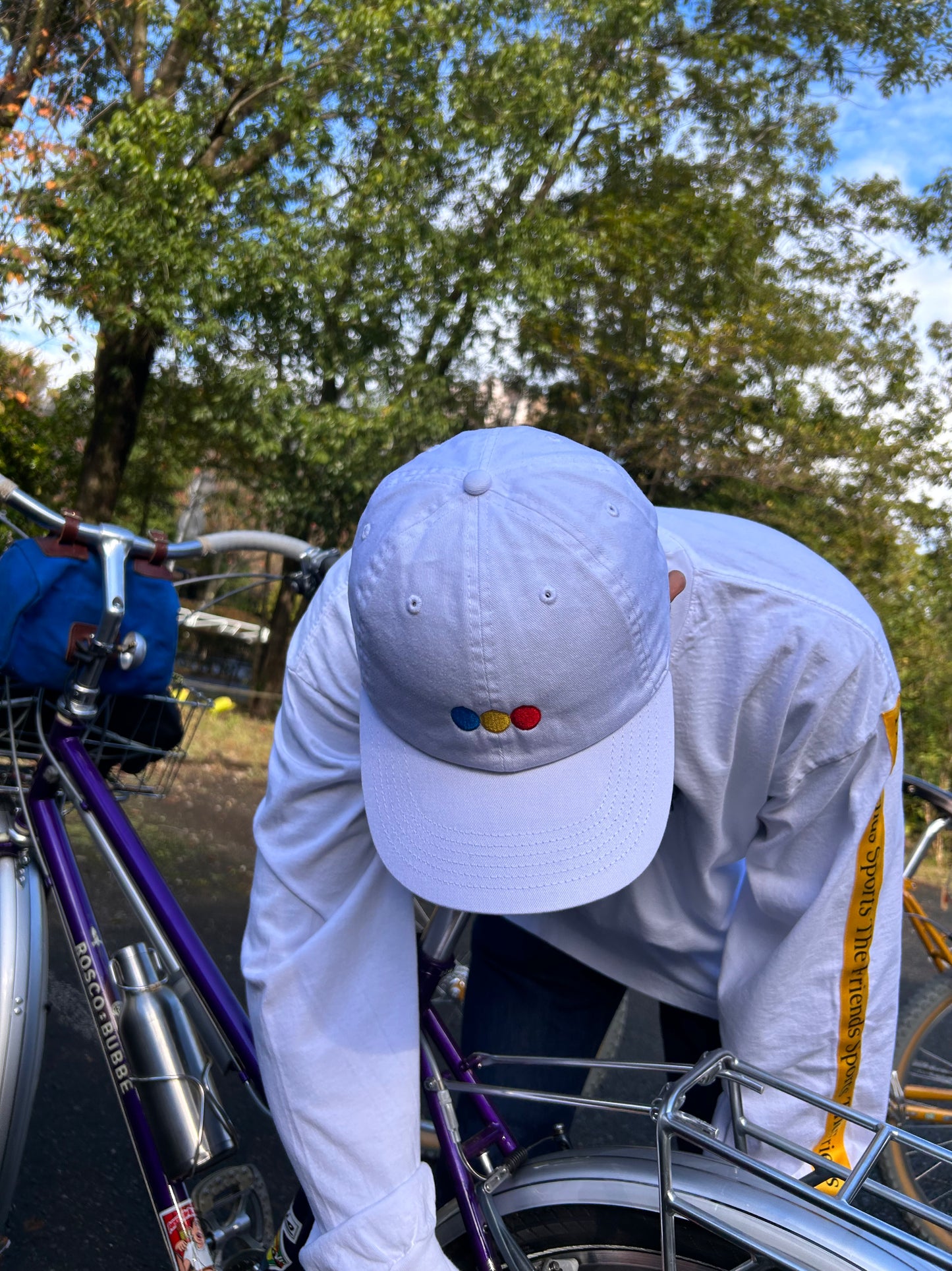BASEBALL LOW CAP WHITE (MEMORIAL)
