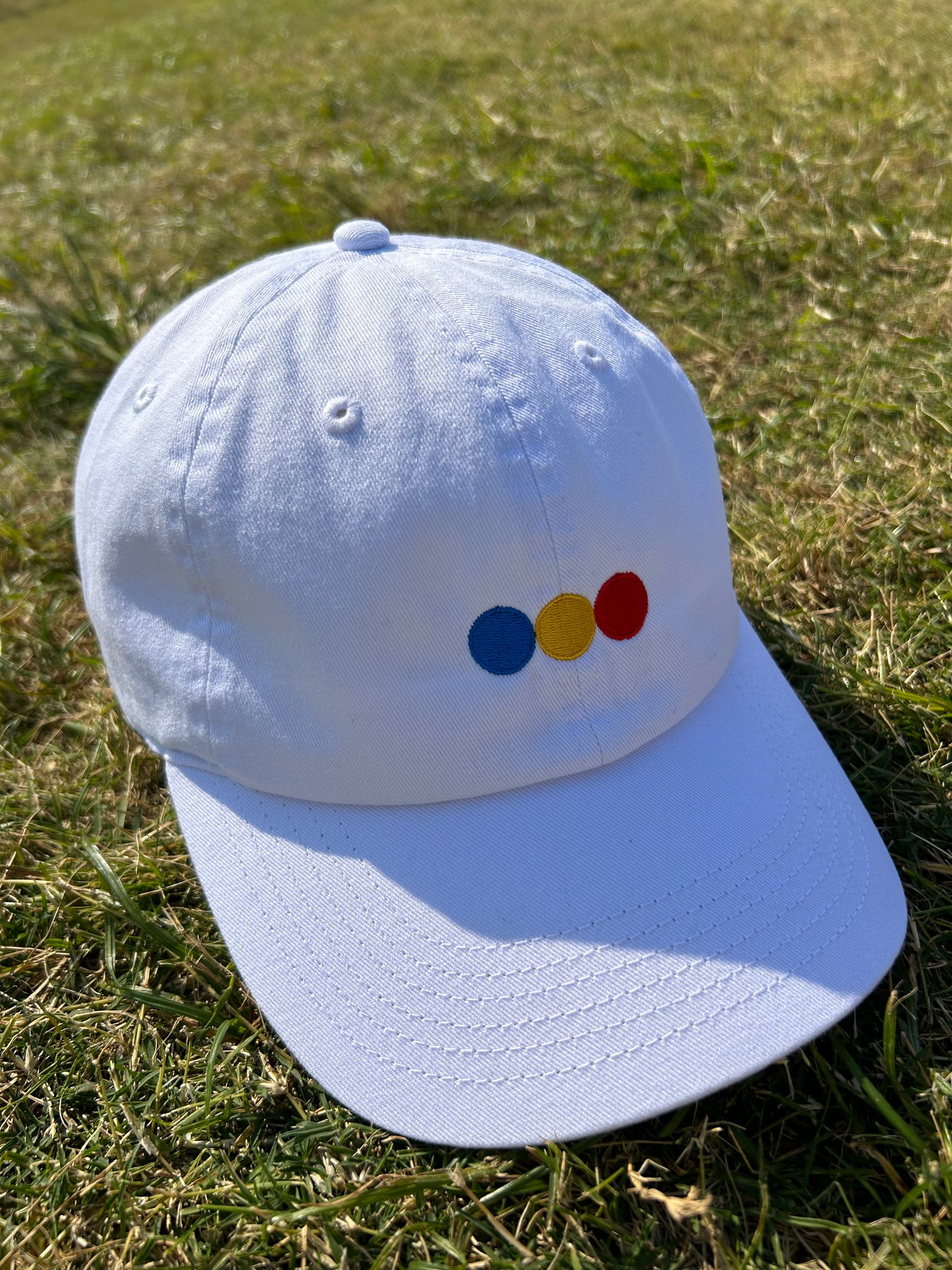 BASEBALL LOW CAP WHITE (MEMORIAL)