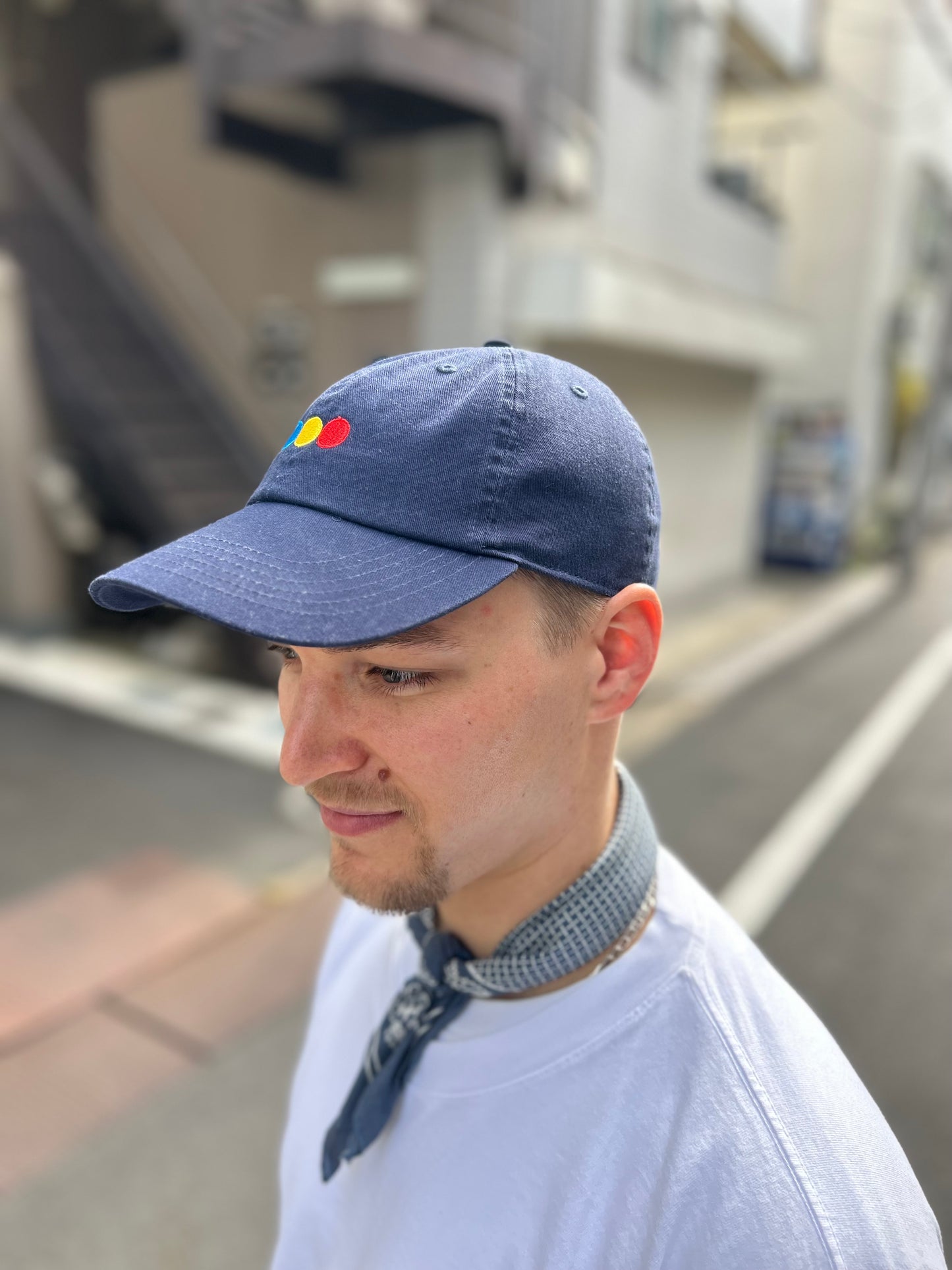 BASEBALL LOW CAP NAVY (MEMORIAL)
