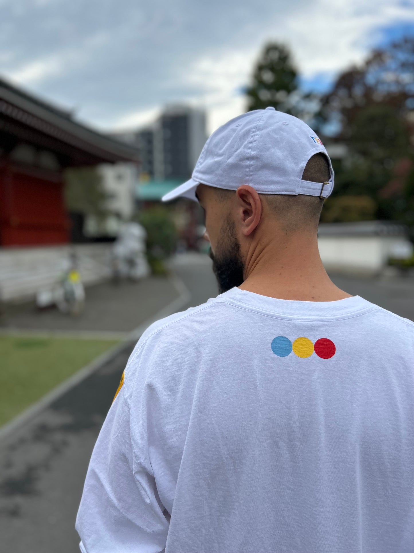 BASEBALL LOW CAP WHITE (MEMORIAL)