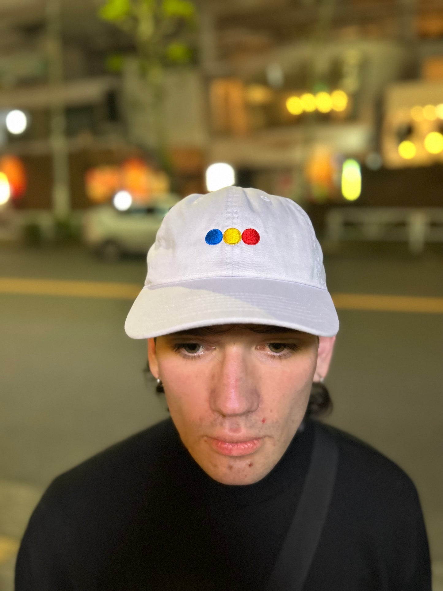 BASEBALL LOW CAP WHITE (MEMORIAL)