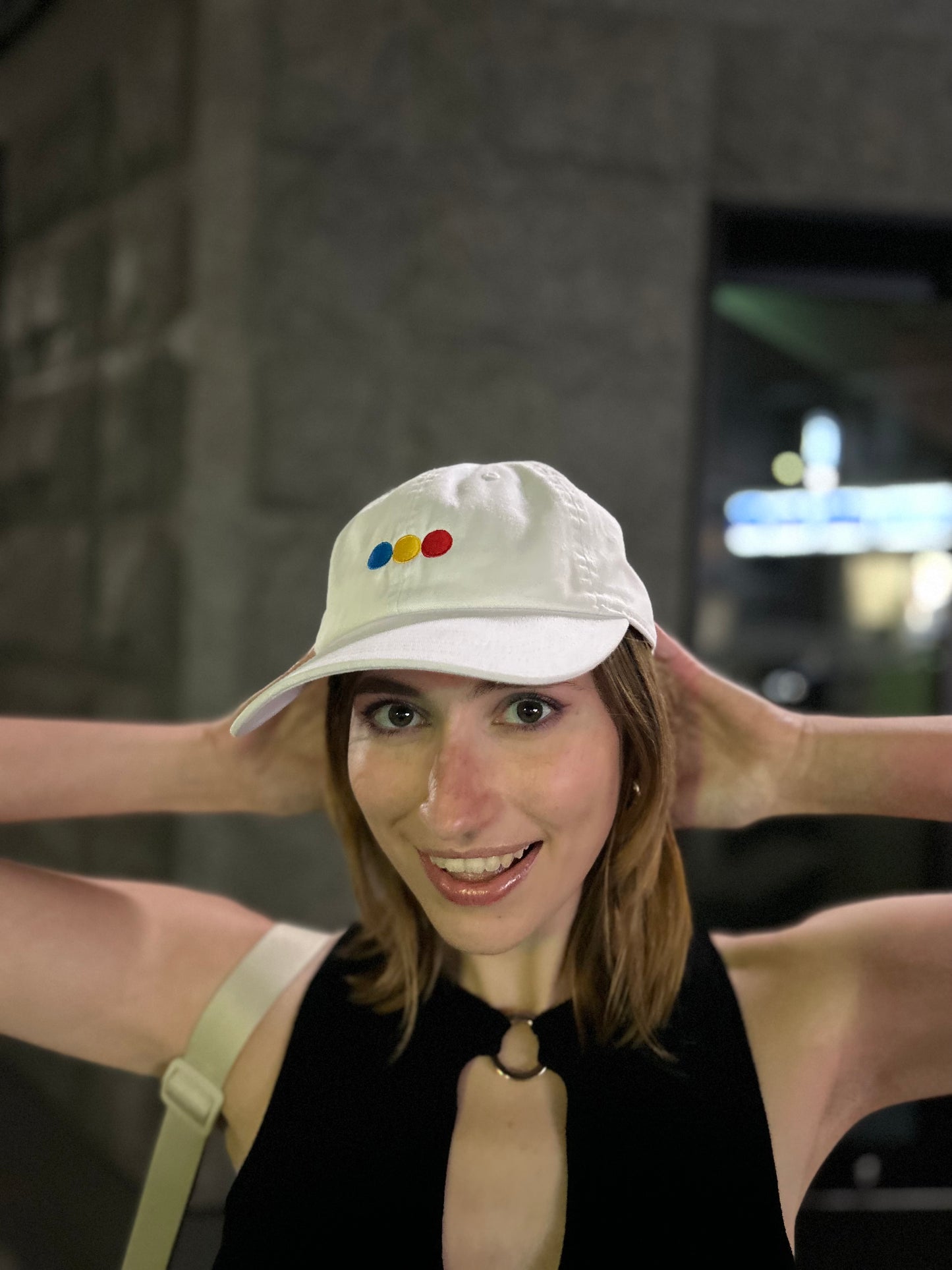 BASEBALL LOW CAP WHITE (MEMORIAL)