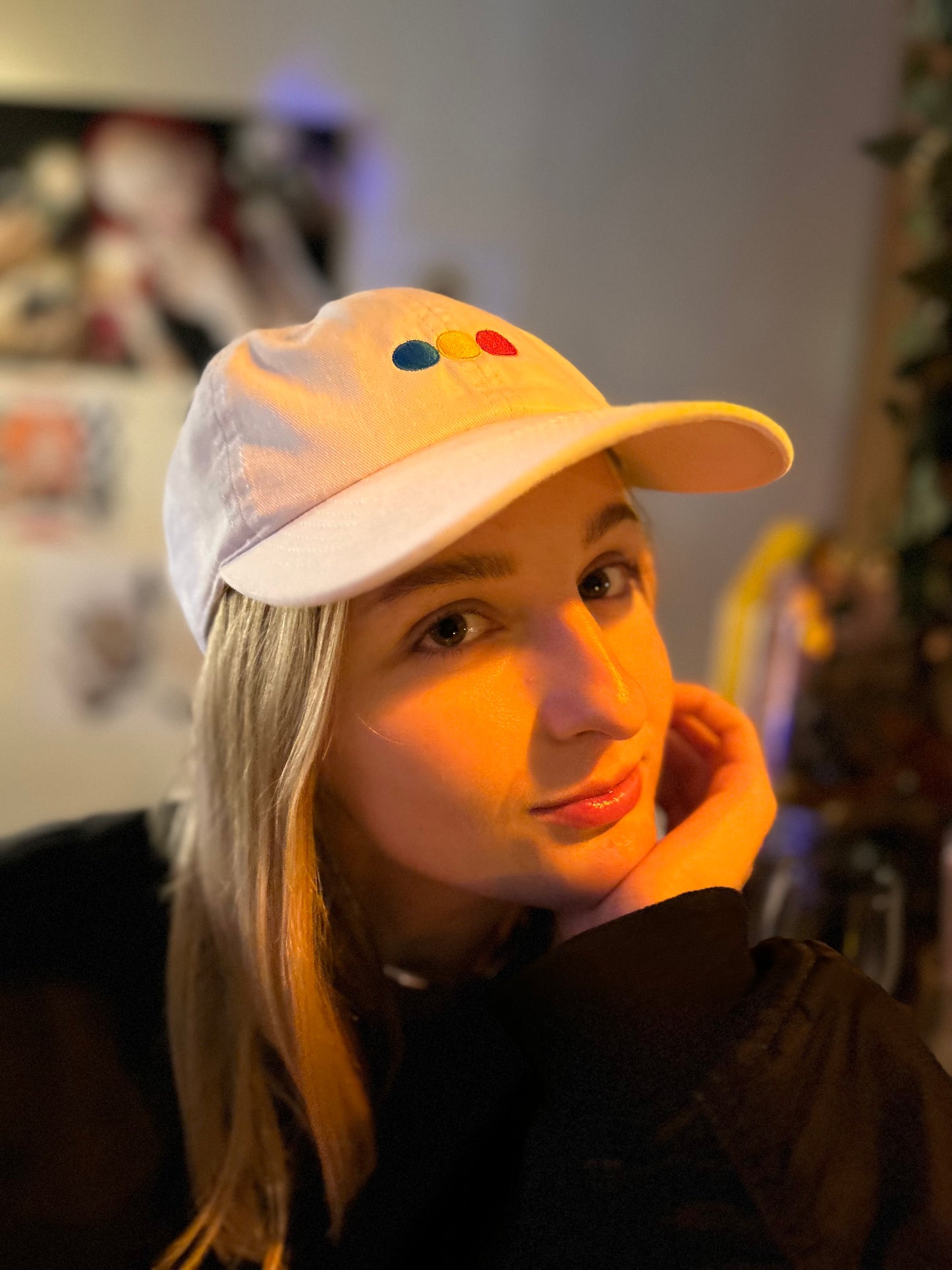 BASEBALL LOW CAP WHITE (MEMORIAL)