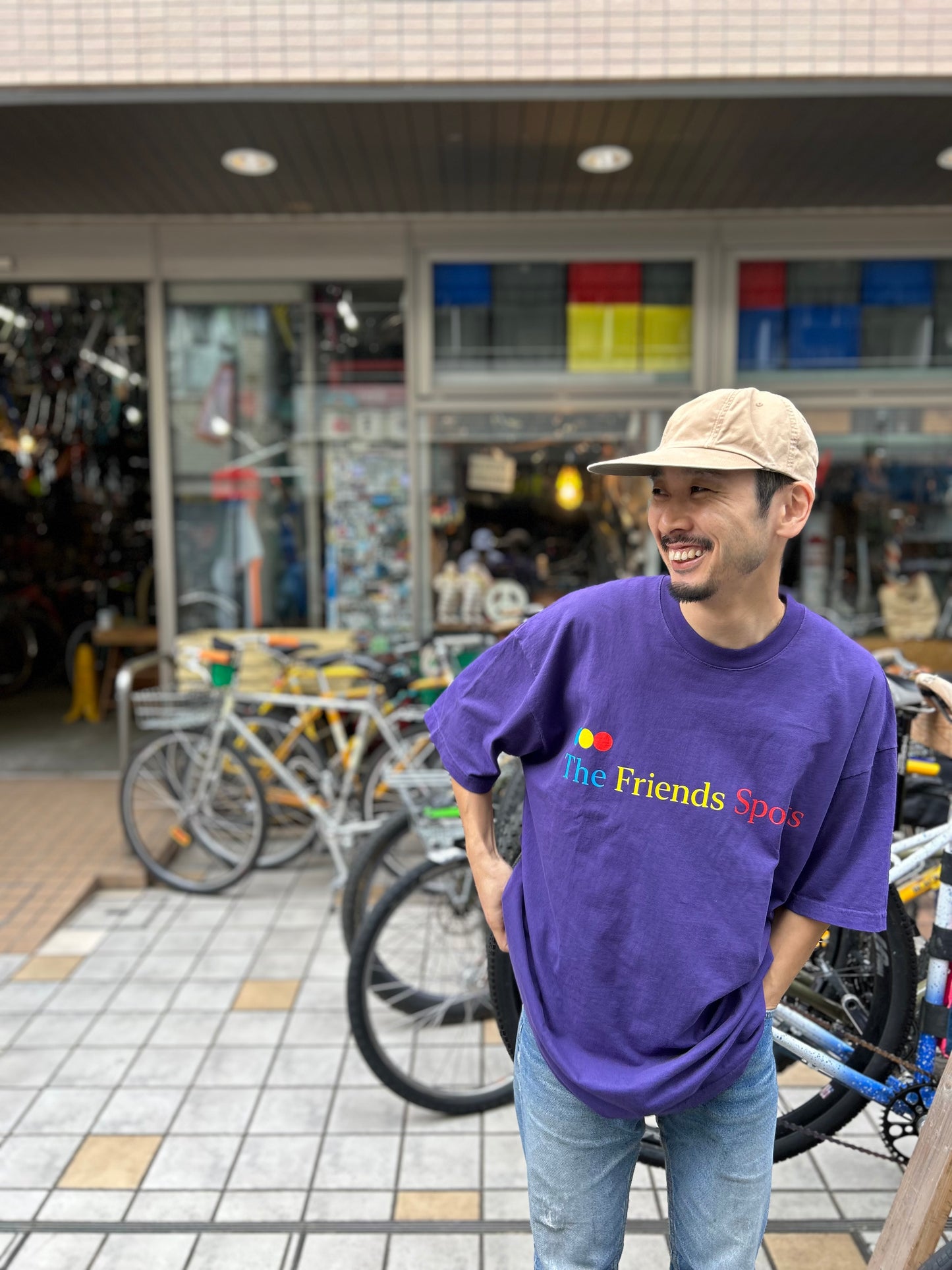 CREW NECK T-SHIRT PURPLE (MEMORIAL)-Restock